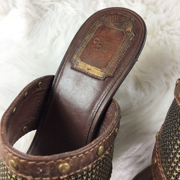 Vintage DIOR Shield Heels - Picture 4 of 8